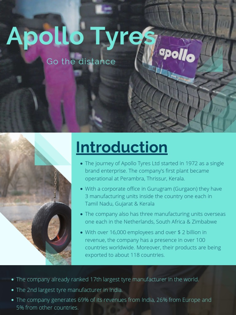 Apollo Tyres PDF Economies
