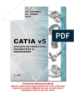 CATIA v5 Aplicatii de Proiectare Parametrica si Programare DEMO