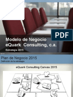 Modelo de Negocio Canvas 2015 - Equark Consulting r1.0