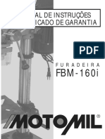 Manual Furadeira FBM-160i