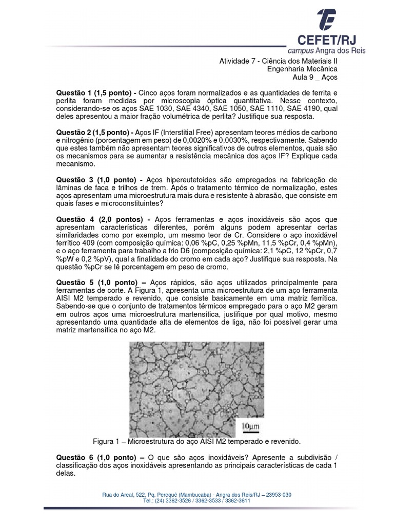 Artículo Regular CARACTERIZAÇÃO MICROESTRUTURAL DE AÇOS BAIXO CARBONO POR  MICROSCOPIA DE FORÇA ATÔMICA RESUMO MICROSTRUCTU, image size:768x1024