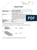 Prueba 1 Semestral Matemática 3°