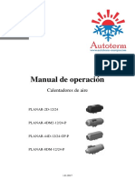 Planars Manual de Operacion ES v11.2017