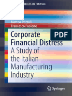 Corporate Financial Distress A Study of The Italian Manufacturing Industry