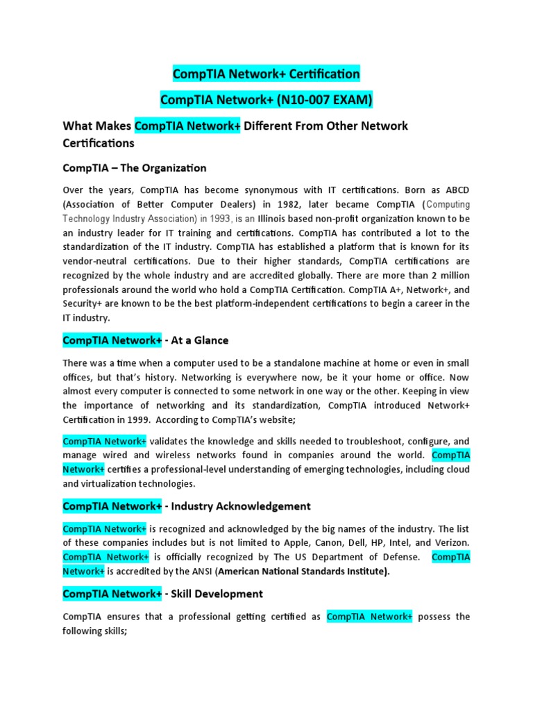Comptia network jobs uk 