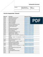 Lista Sensores Ec210b Prime