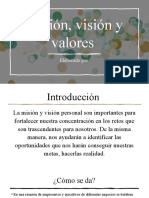 Misión, Visión y Valores Expo