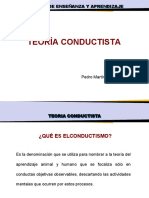 Teoria Conductista-Pedro Martinez