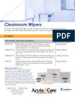 Cleanroom Wipers