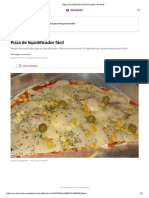 Pizza de liquidificador fácil _ Receitas _ Receitas
