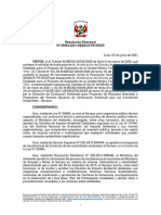 Res Directoral 83-2021-Senace Pedear Toromocho