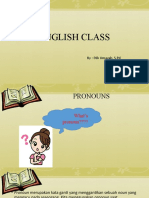 English Class Pronoun