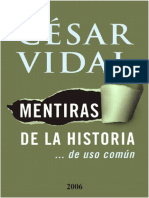 Mentiras de La Historia - Cesar Vidal