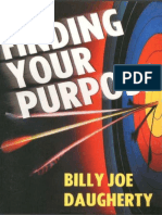 Finding Your Purpose - Billy Joe Daugherty