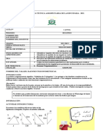 Guia 1. Trigonometra Grado 10B.