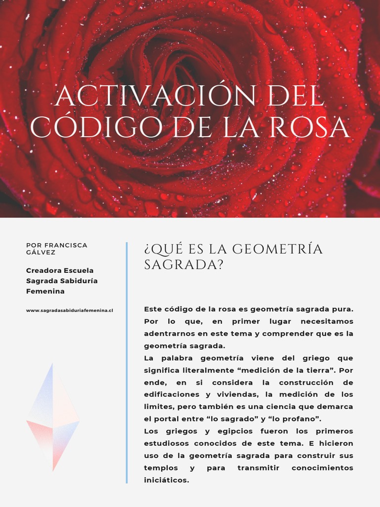 Activación del Código de la Rosa | PDF | Amor