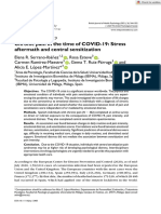 Chronic pain in the time of COVID-19 Stress aftermath and central sensitization