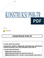 Konstruksi PHB-TR