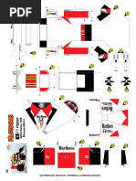 F1 Paper Model - Ferrari F2007 Paper Car PDF | PDF | Racing Formulas ...