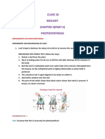 Class 10 Biology Chapter 5 (Part-2) Photosynthesis