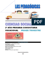 CARTILLAS CIENCIAS SOCIALES 2DO.PRIMARIA