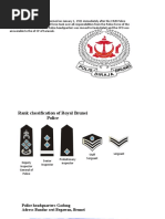 PNP Rank Classification and Its Counterpart in The Military | PDF