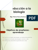 Introducción A La Biología: Blgo. Patricia Hancco Bustinza