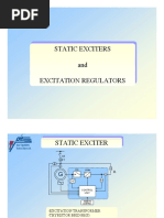 Static Exciters and Excitation Regulators