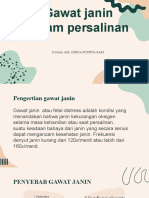 PP Gawat Janin Dalam Persalinan