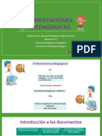 Orientaciones Pedagogicas