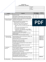 Form - 06 Daftar Cek Pelaksanaan Assmn