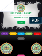 Hiswaddu Banin Presentation