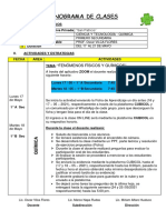 1 Fenómenos Físicos y Químicos QUÍMICA 1RO SEC