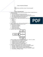 SOAL ULANGAN HARIAN Kelas X