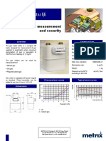 Residential Gas Meter G6: Exact Measurement and Security