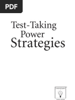 Test Taking Strategies