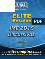Elite Resolve IME 2015-Quimica