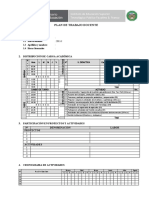 Formato de Plan de Trabajo Docente