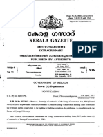 Kerala State Energy Conservation Building Code - ECBC Gazette Notification