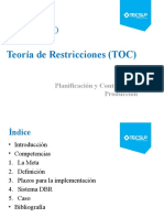 PCP 2017 I Unidad 10 Teoría de Restricciones - TOC