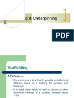 Scaffolding & Underpinning