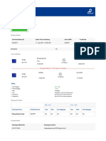 Confirmed Booking Flight Details