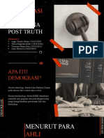 KELOMPOK 3-Demokrasi Dan Fenomena Post Truth