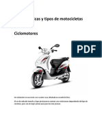 Características y Tipos de Motocicletas