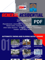 Automatic Swing and Sliding Gates Brochure