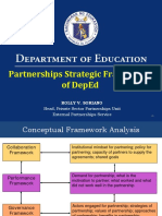 DepEd Partnerships Framework