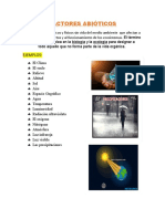 Factores Abióticos y Bioticos