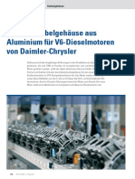 Zylinderkurbelgehäuse Aus Aluminium Für V6-Dieselmotoren Von Daimler-Chrysler