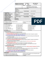 Inspection Witness Notice: Daily Flash Report Inspection Activity Report (IAR)