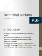 Bronchial Asthma: GINA Guidelines 2020